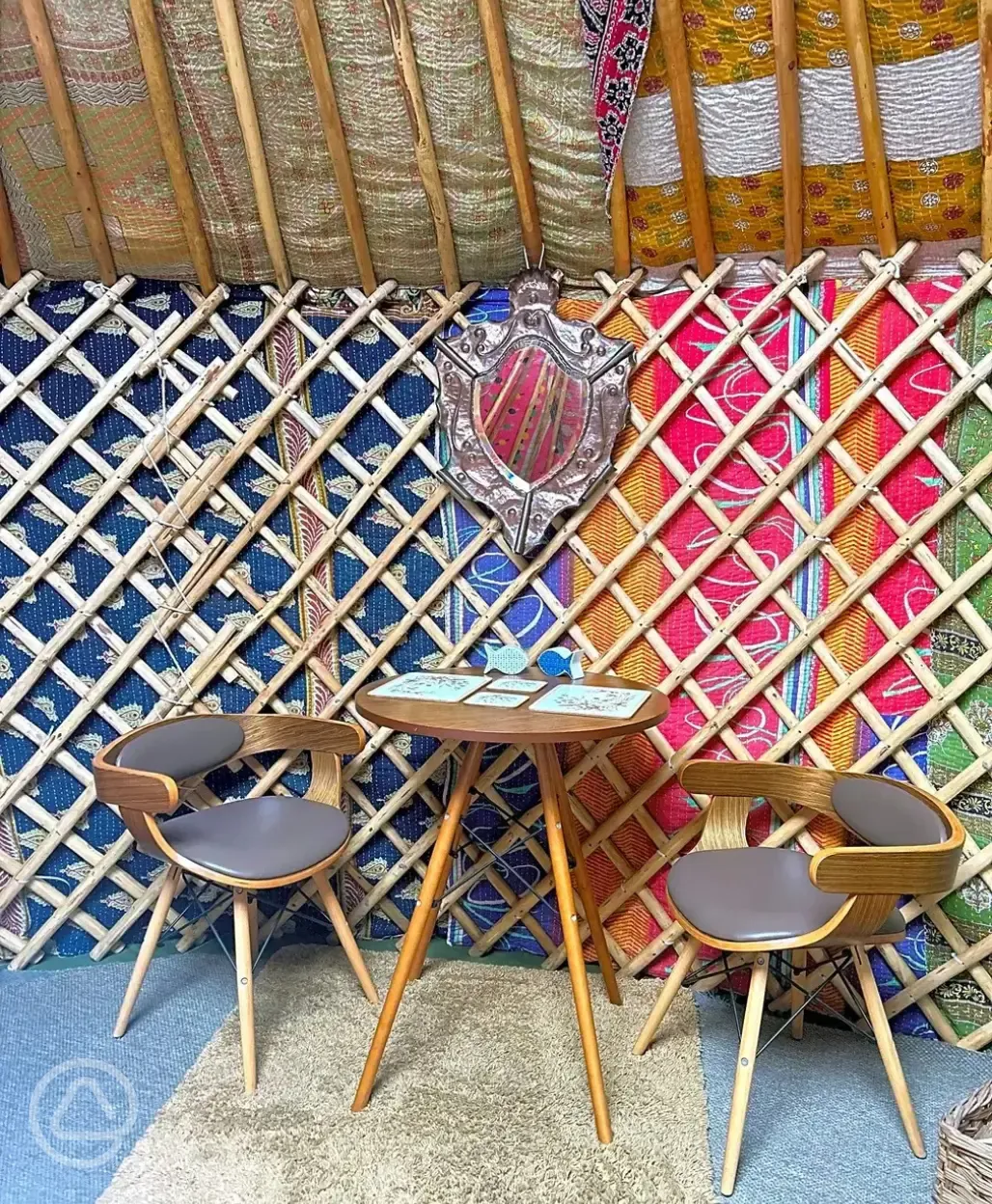 Primrose yurt seating