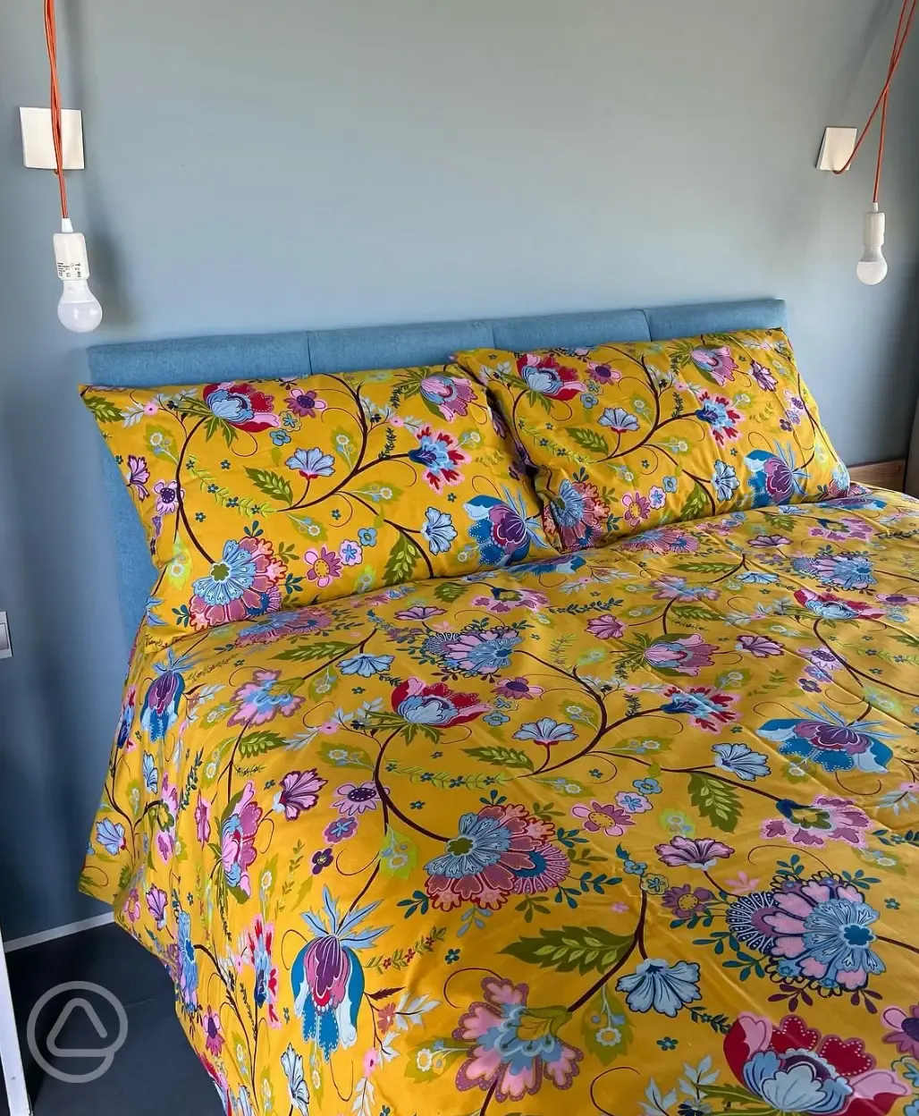 Coco camping pod bedroom
