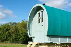 Bow top gypsy caravan