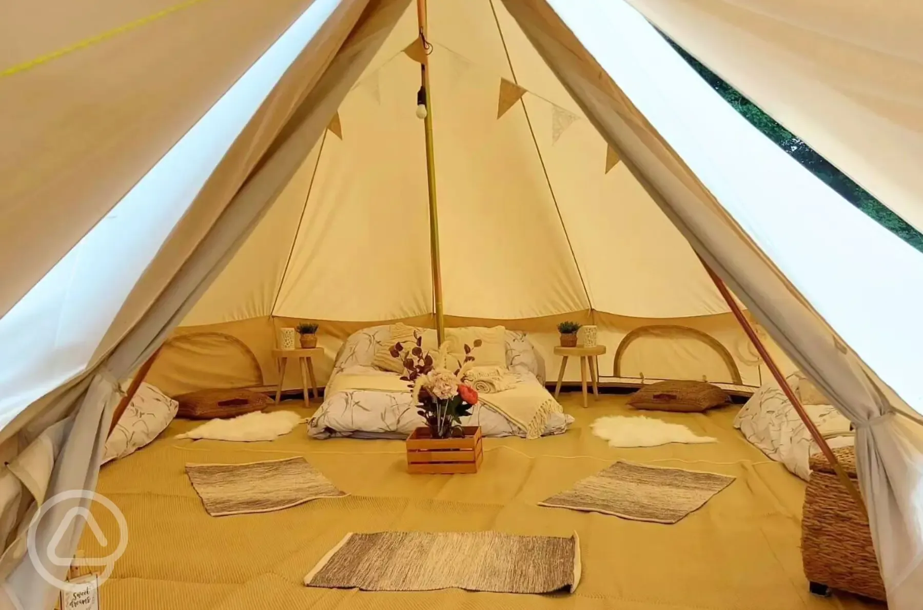 Sunset Paradise bell tent