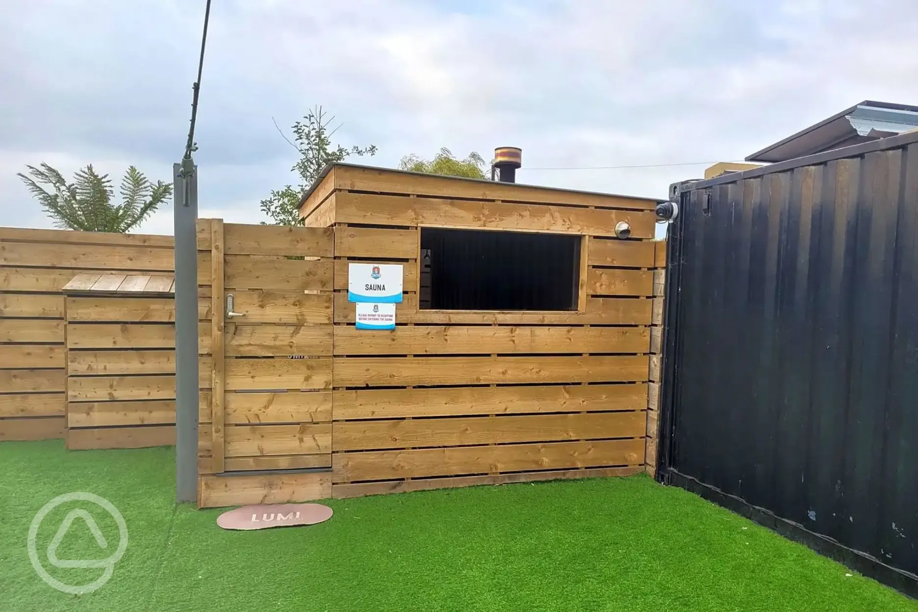 Sauna exterior Sauna exterior