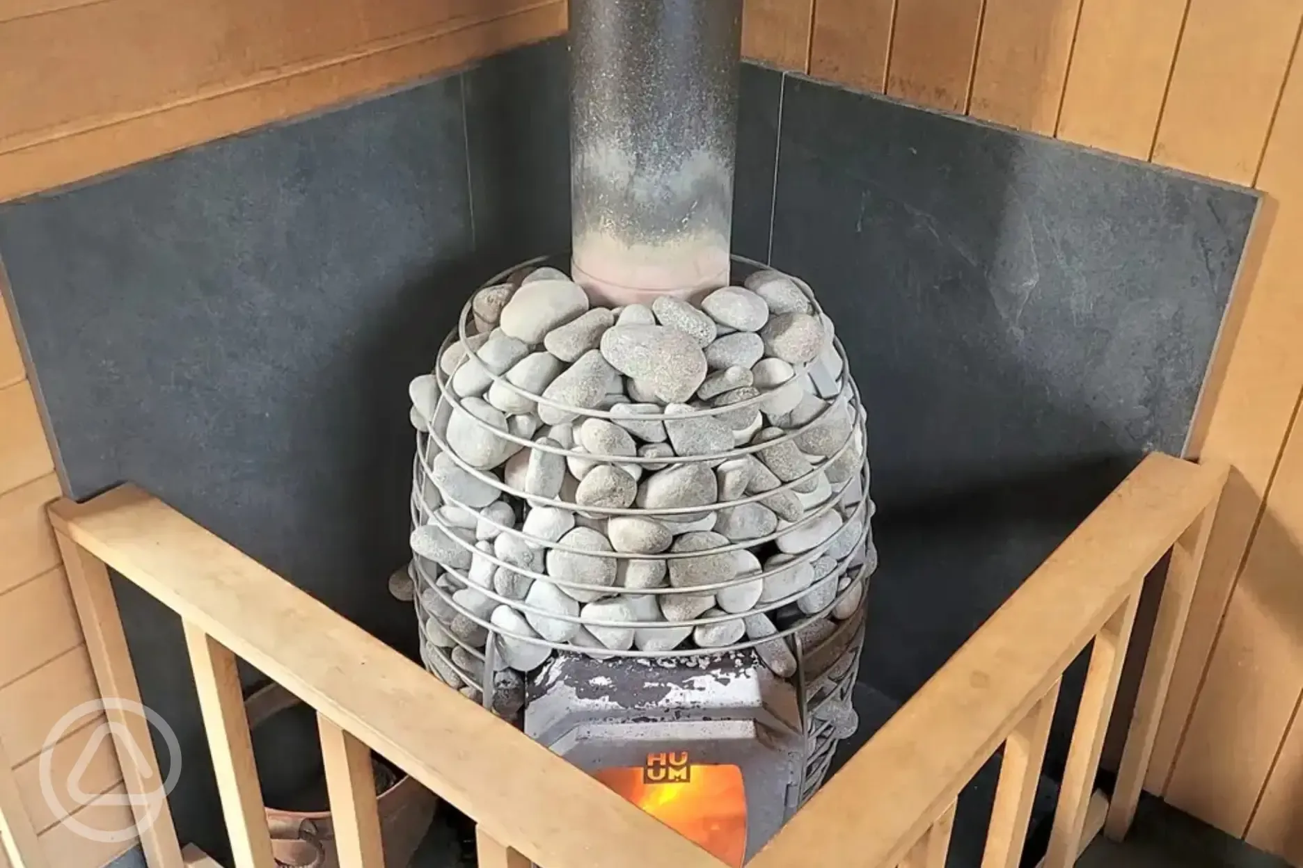 Sauna interior Sauna interior