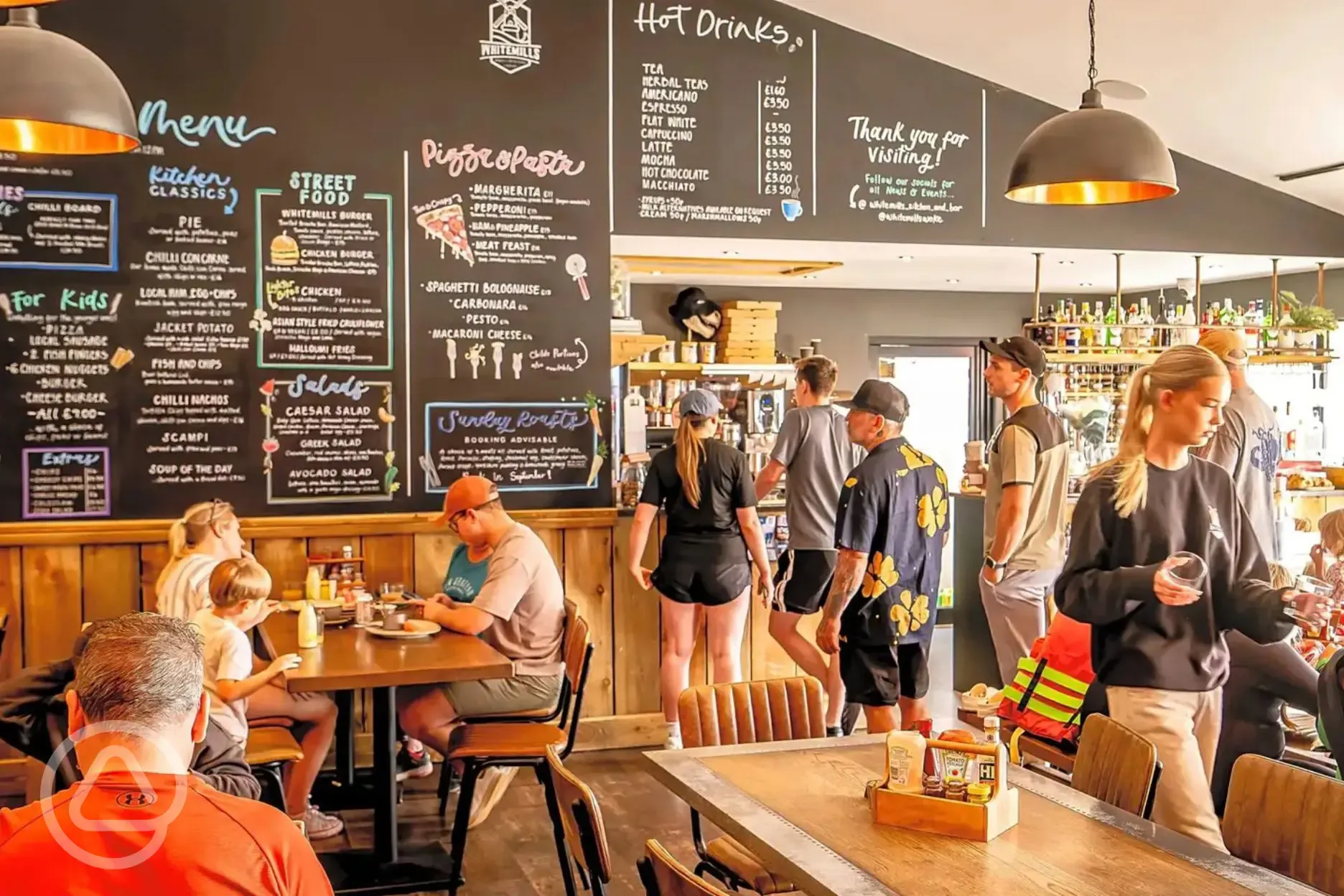 Restaurant interior Restaurant interior
