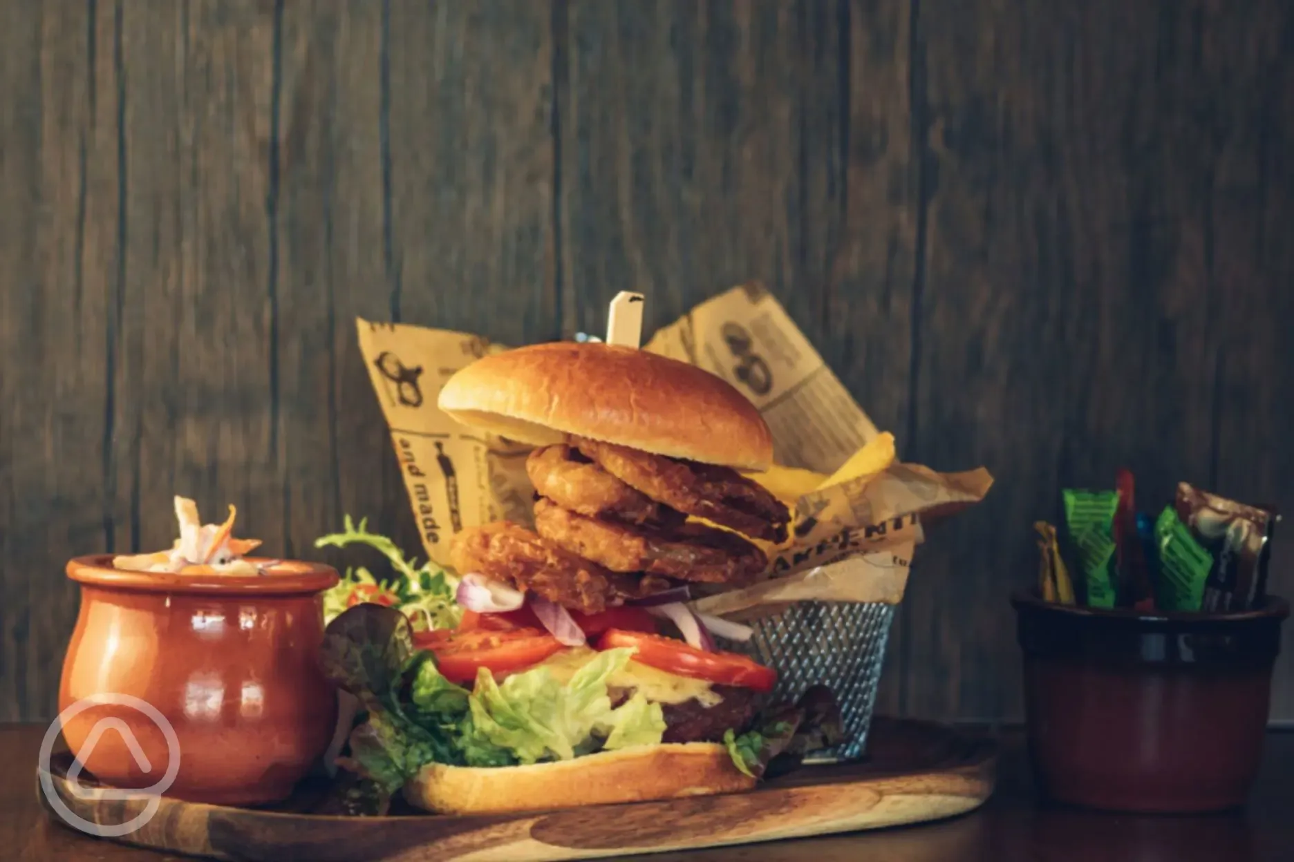 Cooked food served at the restaurant  Cooked food served at the restaurant