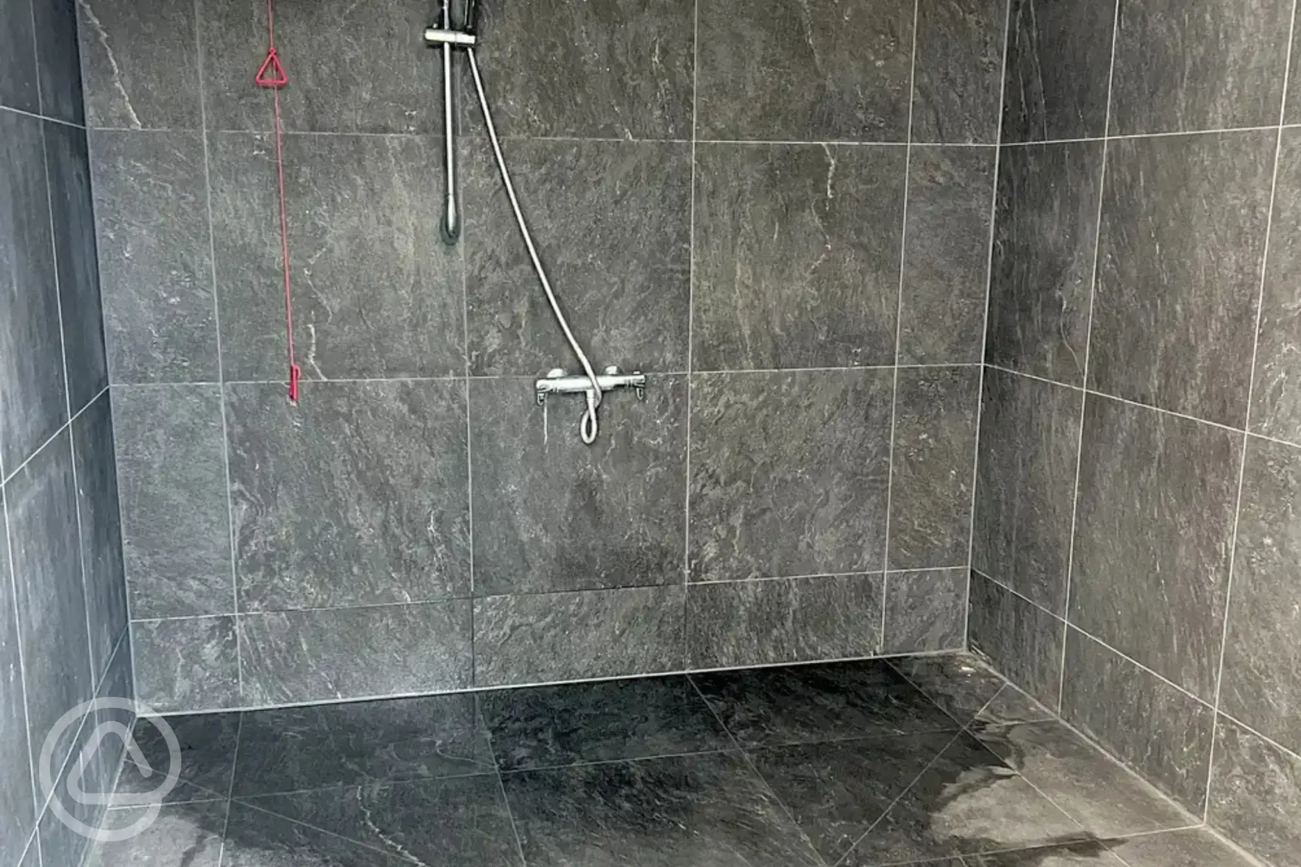 Accessible shower room at Whitemills Wake Accessible shower room at Whitemills Wake