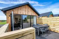 Ensuite cabins with outside seating