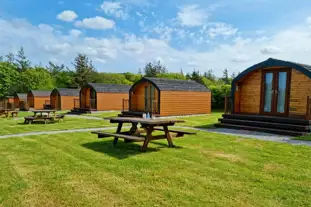 Greencraig Pods Caravan and Camping, Buckie , Aberdeenshire (15.6 miles)