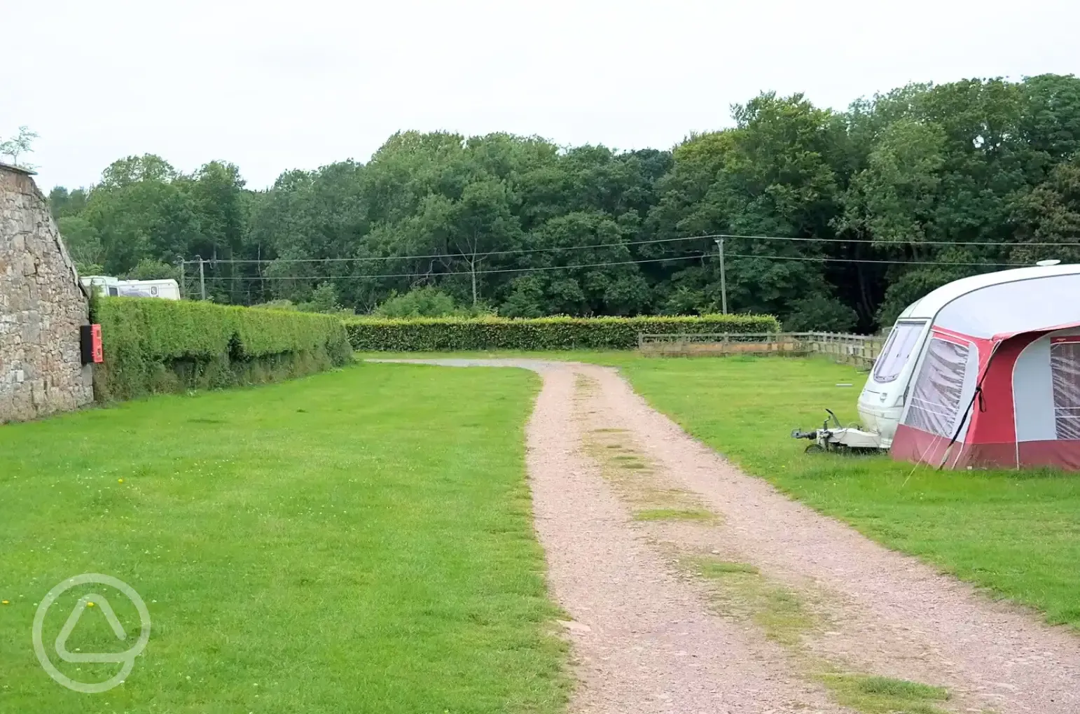Non electric grass touring pitches