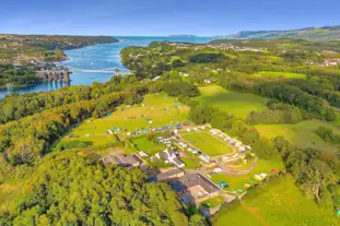 Treborth Hall Farm Caravan Site, Bangor, Gwynedd