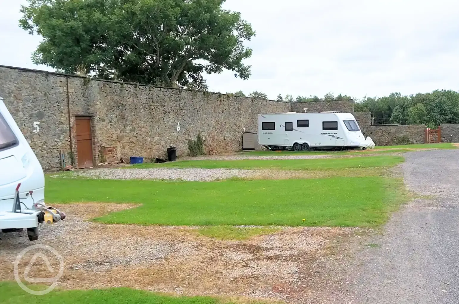 Electric hardstanding pitches