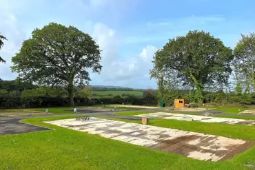 Electric hardstanding motorhome pitches