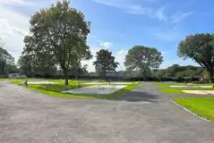 Electric hardstanding motorhome pitches