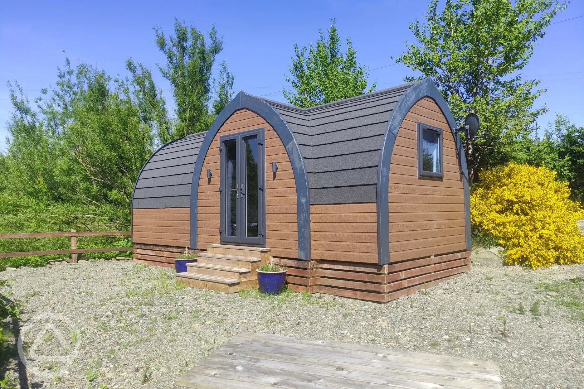 Ensuite glamping pod