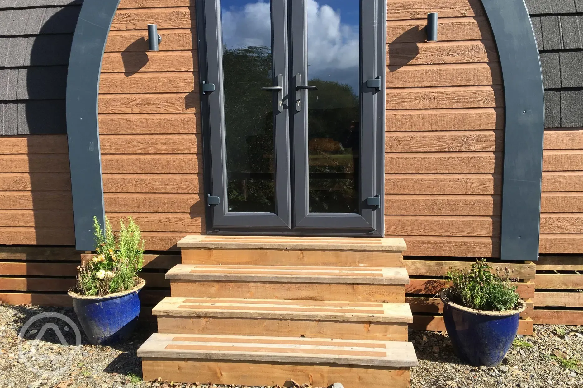 Ensuite glamping pod
