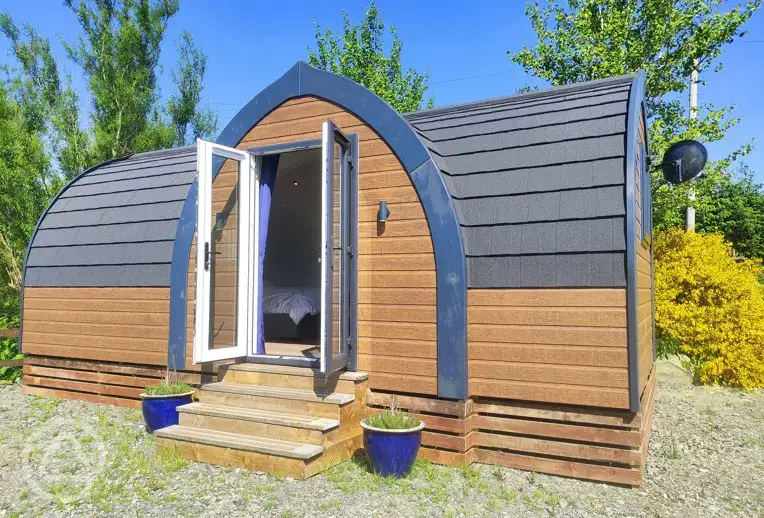 Ensuite glamping pod