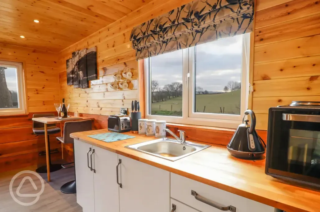 Stag lodge interior