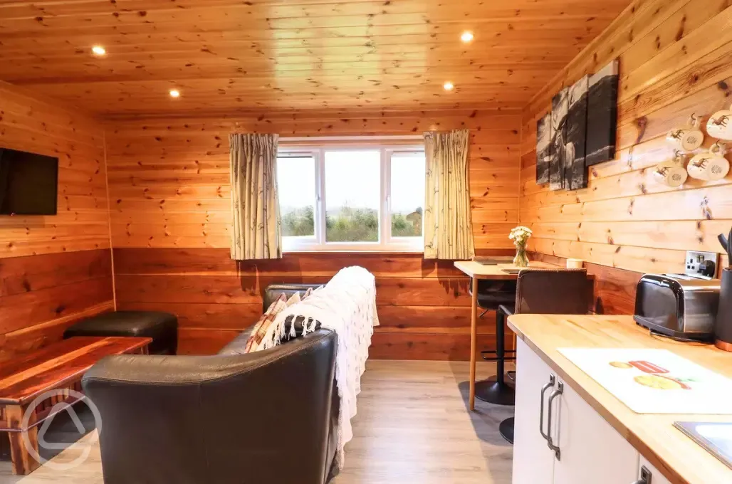 Stag lodge interior