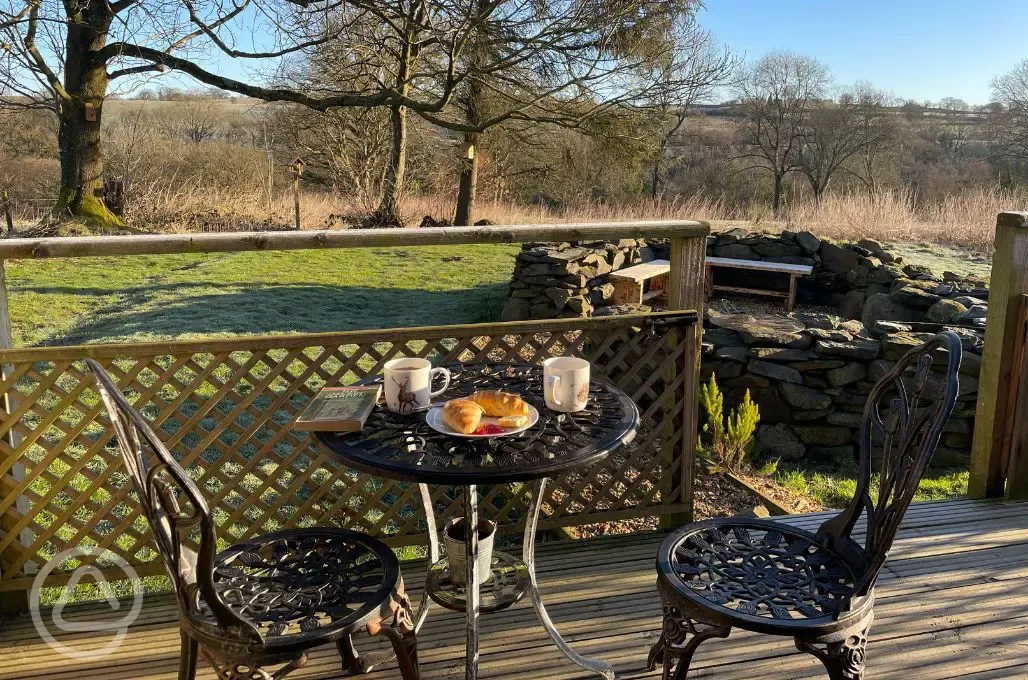 Stag Lodge outdoor seating