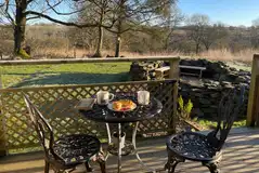 Stag lodge outdoor seating area Stag lodge outdoor seating area