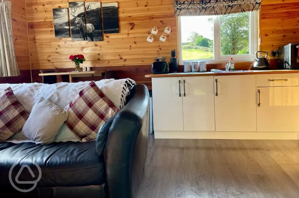 Stag lodge interior