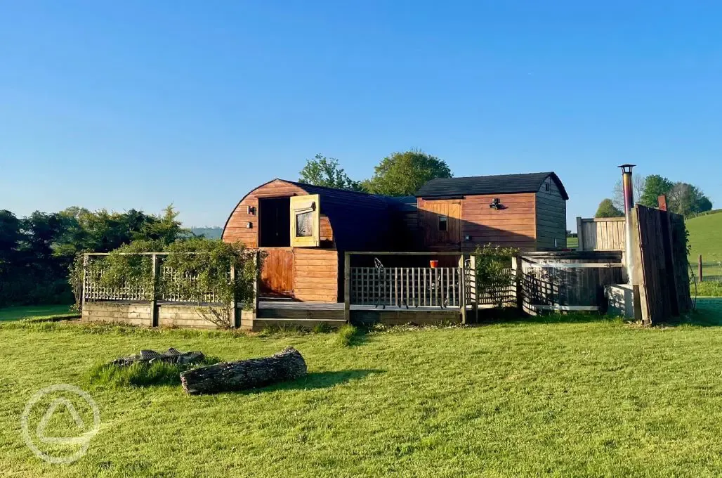 Embden glamping pod 