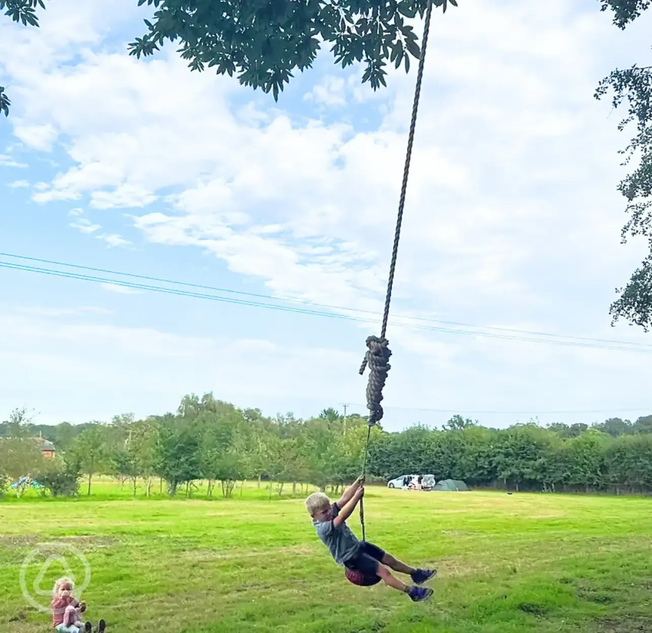 Rope swing