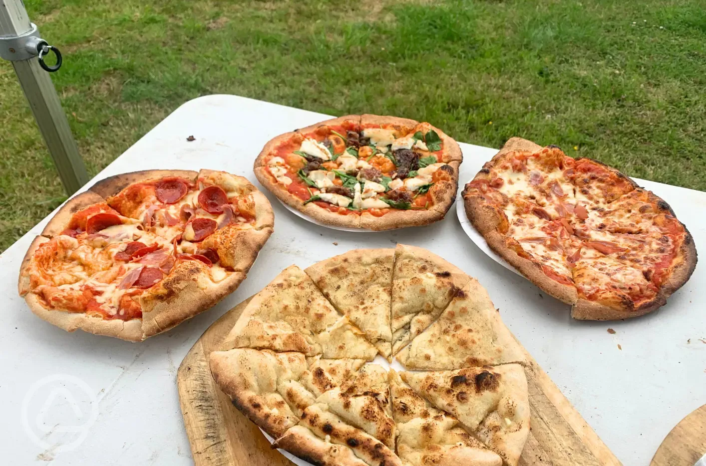 Wood-fired pizza nights