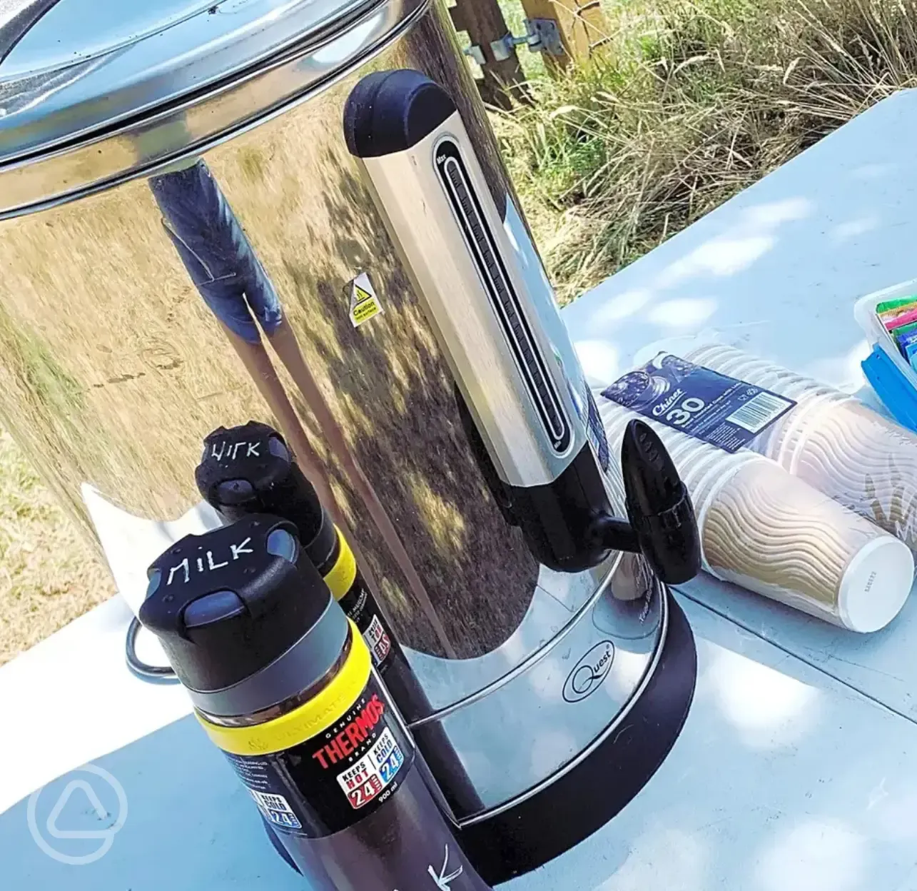 Free tea and coffee