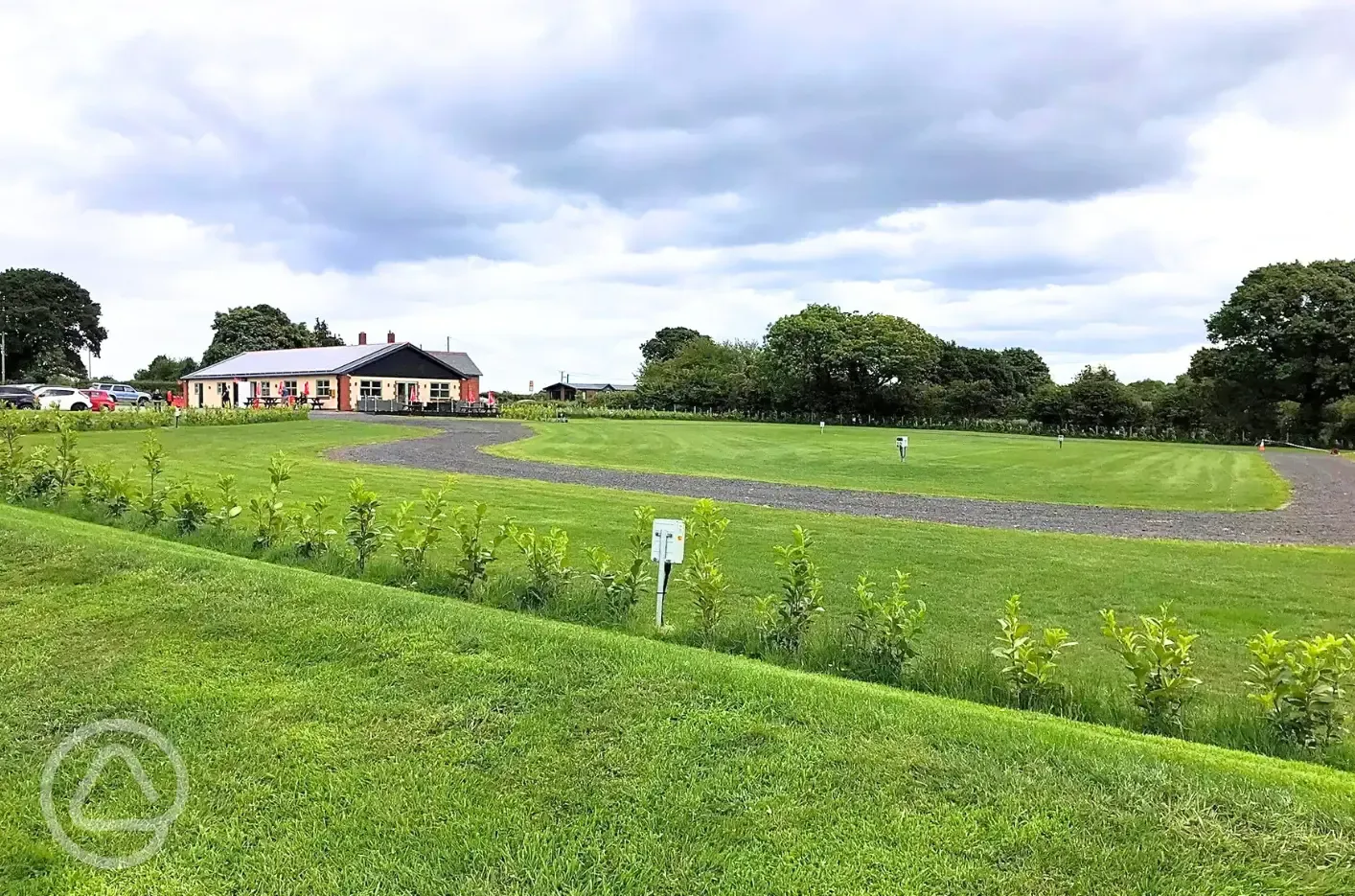 Electric grass touring pitches