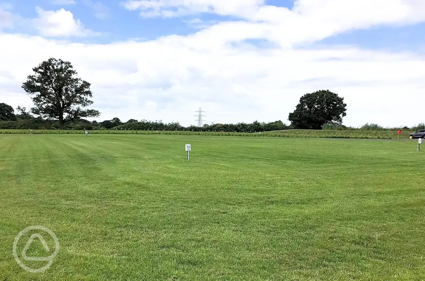 Electric grass touring pitches