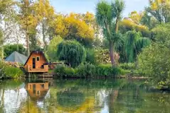 Ed's camping pod exterior