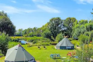 Rum Bridge Glamping and Fishery, Clare, Suffolk