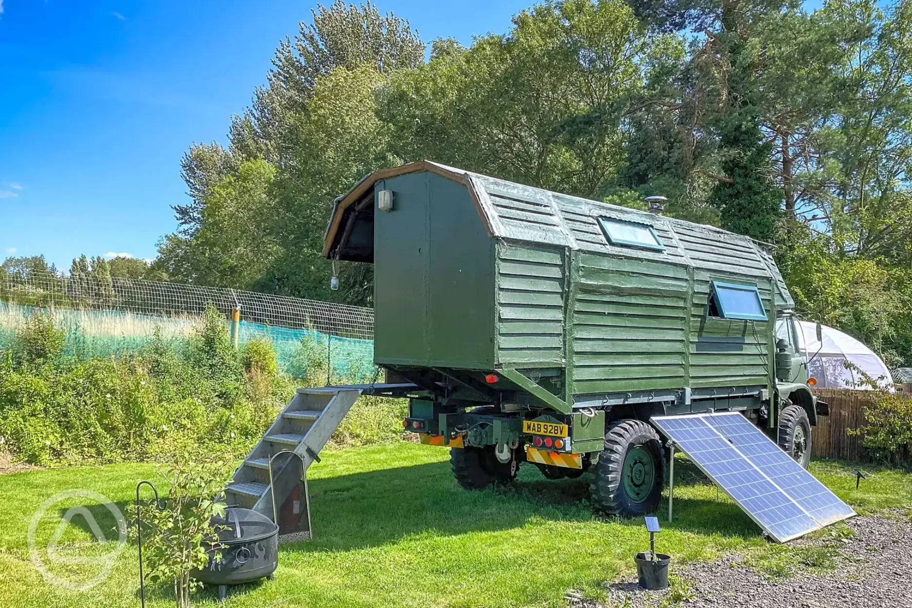 Armadillo touring caravan
