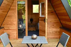 Ed's pod decking area
