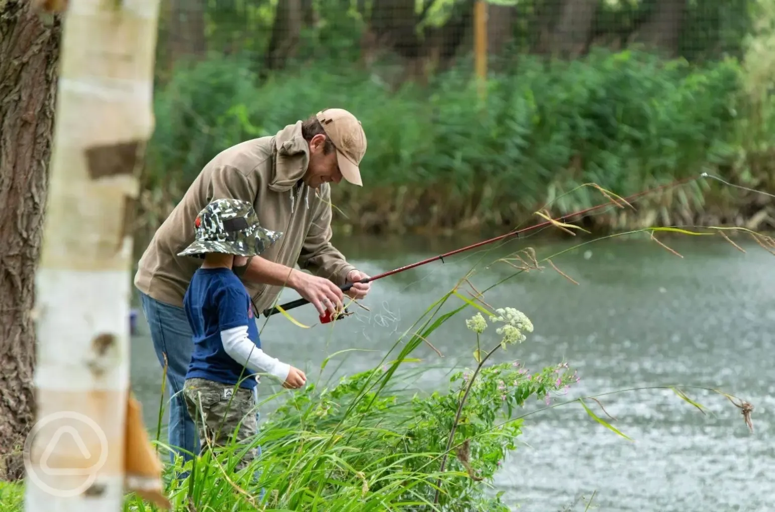Onsite fishing lakes