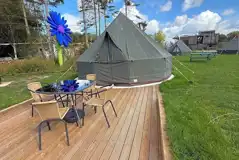 The Quirky Carp bell tent The Quirky Carp bell tent