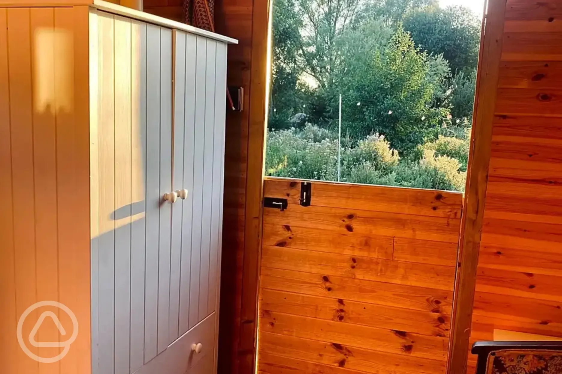 View from shepherd's hut