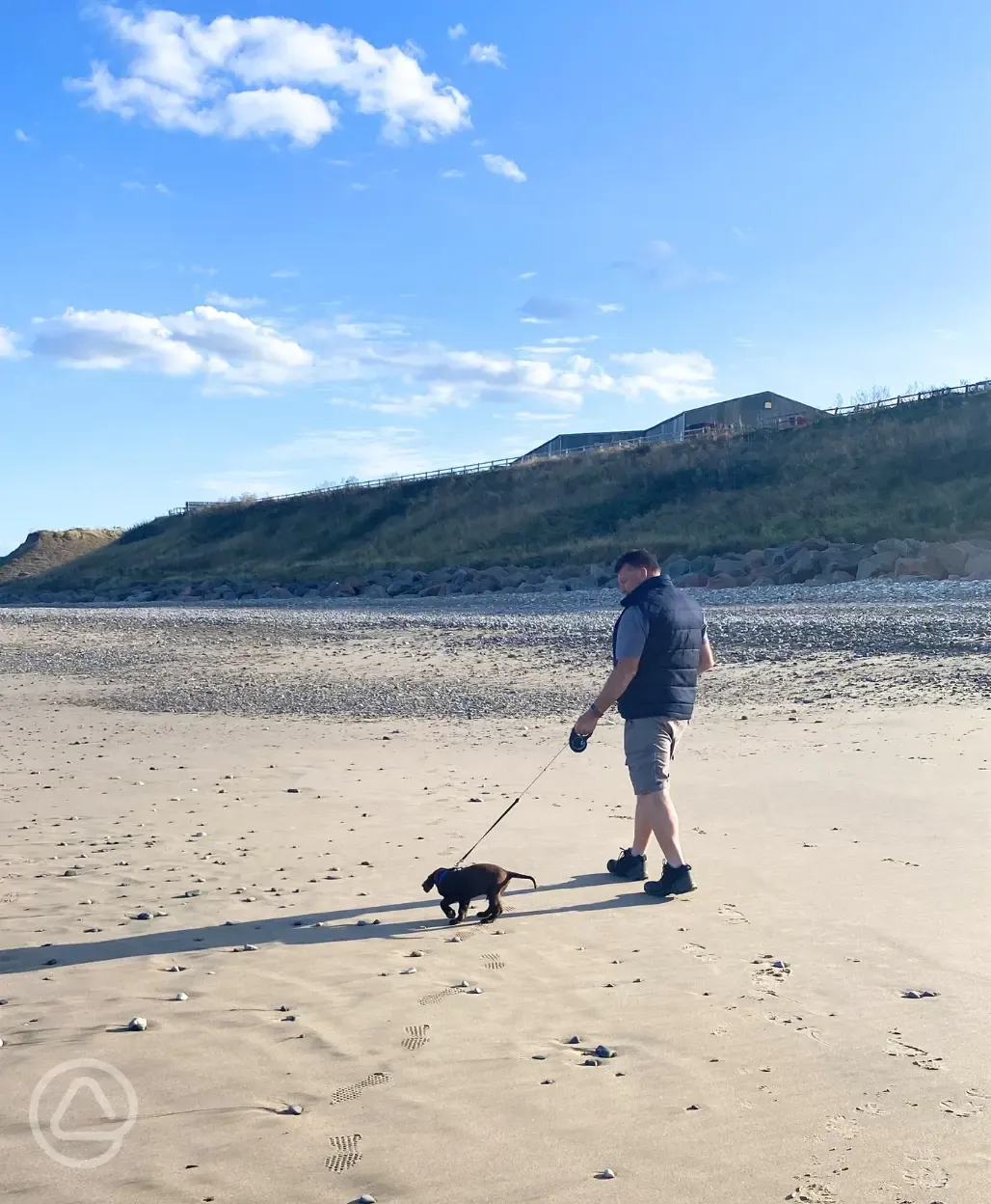 Nearby beach - five minutes away