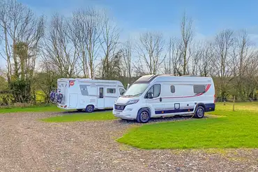 Fully serviced hardstanding and grass touring pitches