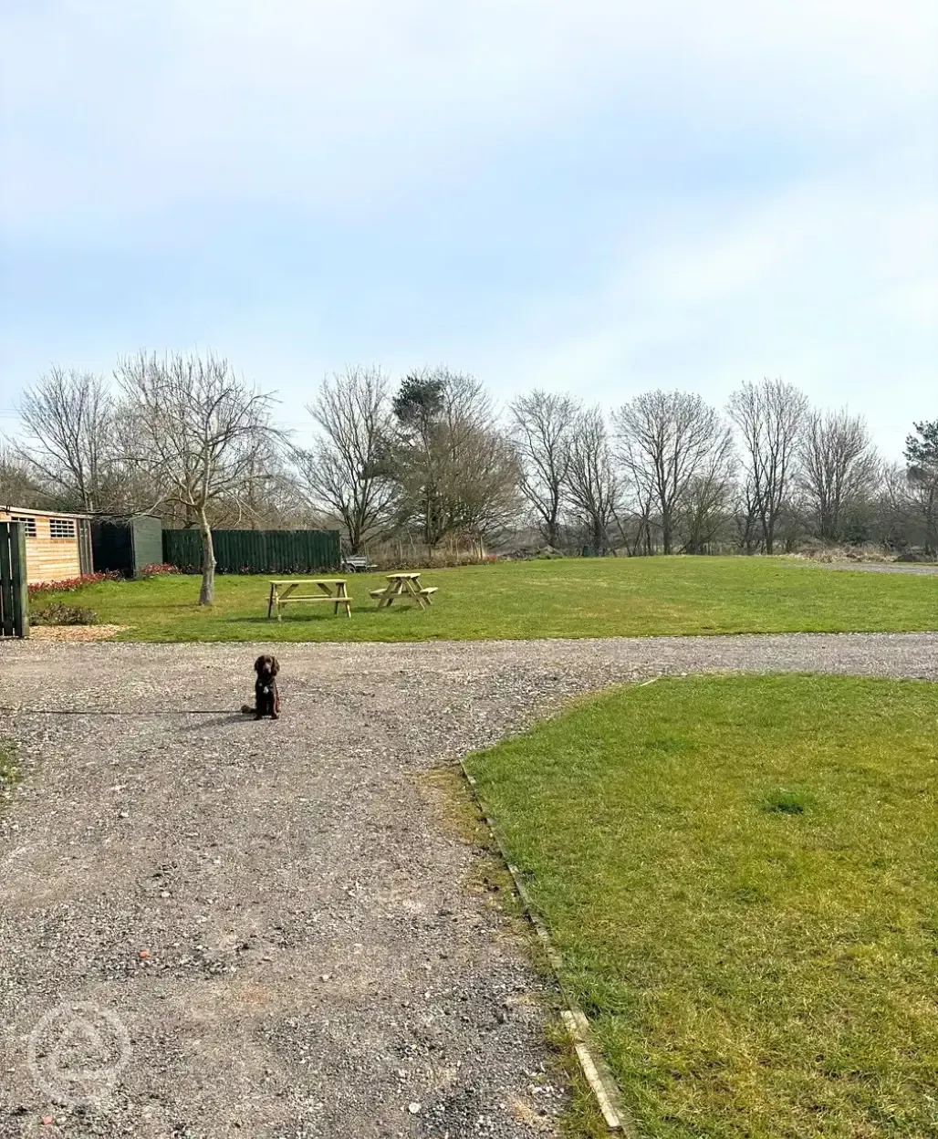 Fully serviced hardstanding and grass touring pitches