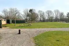 Fully serviced hardstanding and grass touring pitches