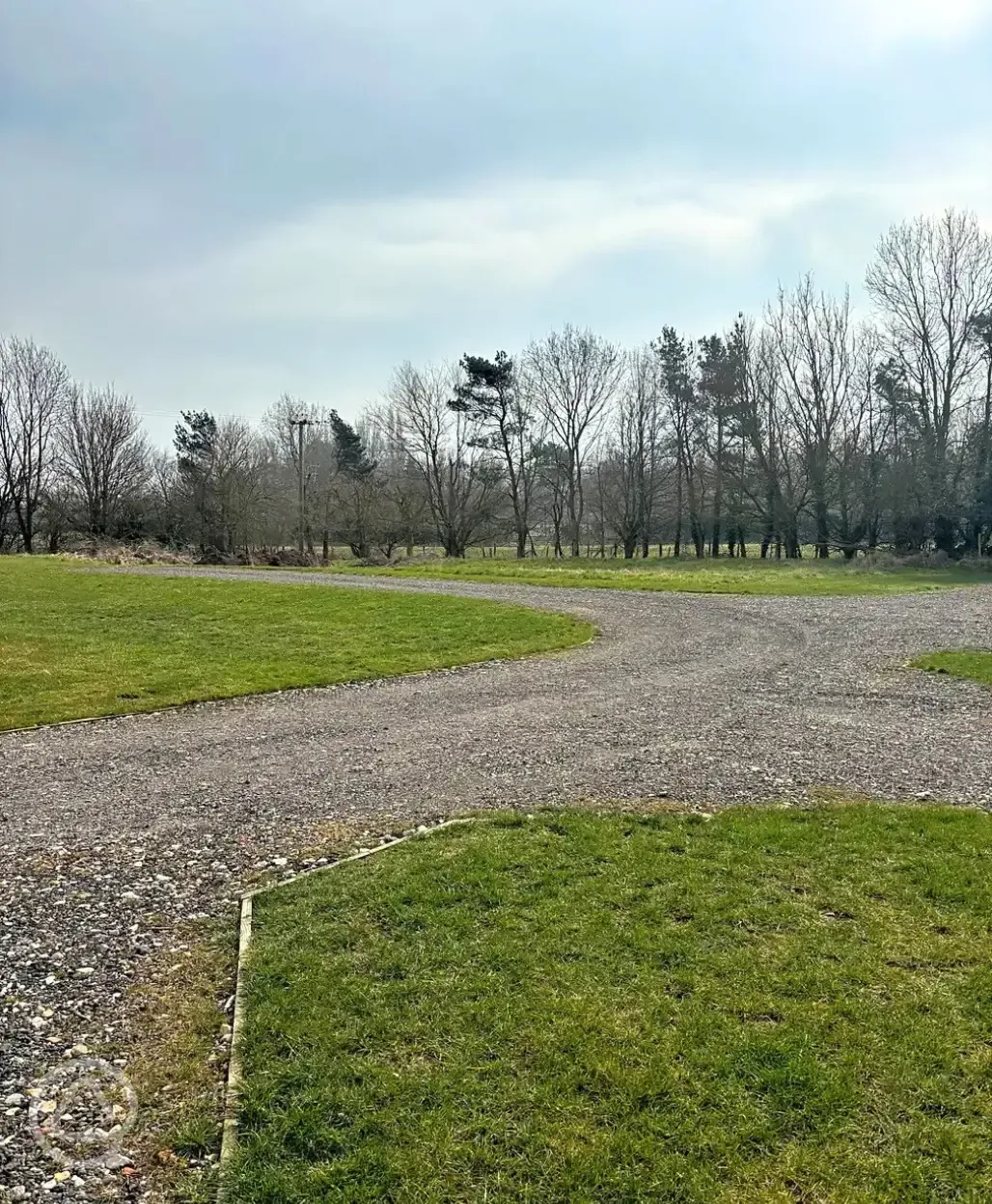 Fully serviced hardstanding and grass touring pitches