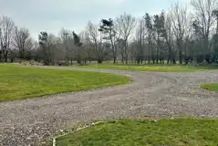 Fully serviced hardstanding and grass touring pitches