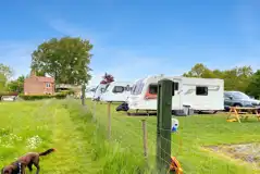 Fully serviced hardstanding and grass touring pitches