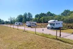 Hardstanding and grass pitches - members only
