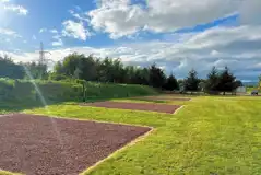 Non electric gravel hardstanding pitches 