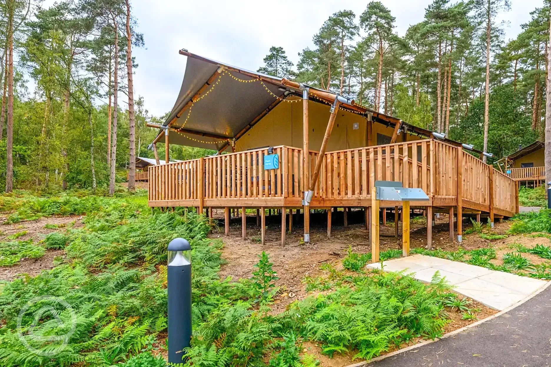 Deluxe Safari Tent at The Sandringham Estate Experience Freedom Glamping