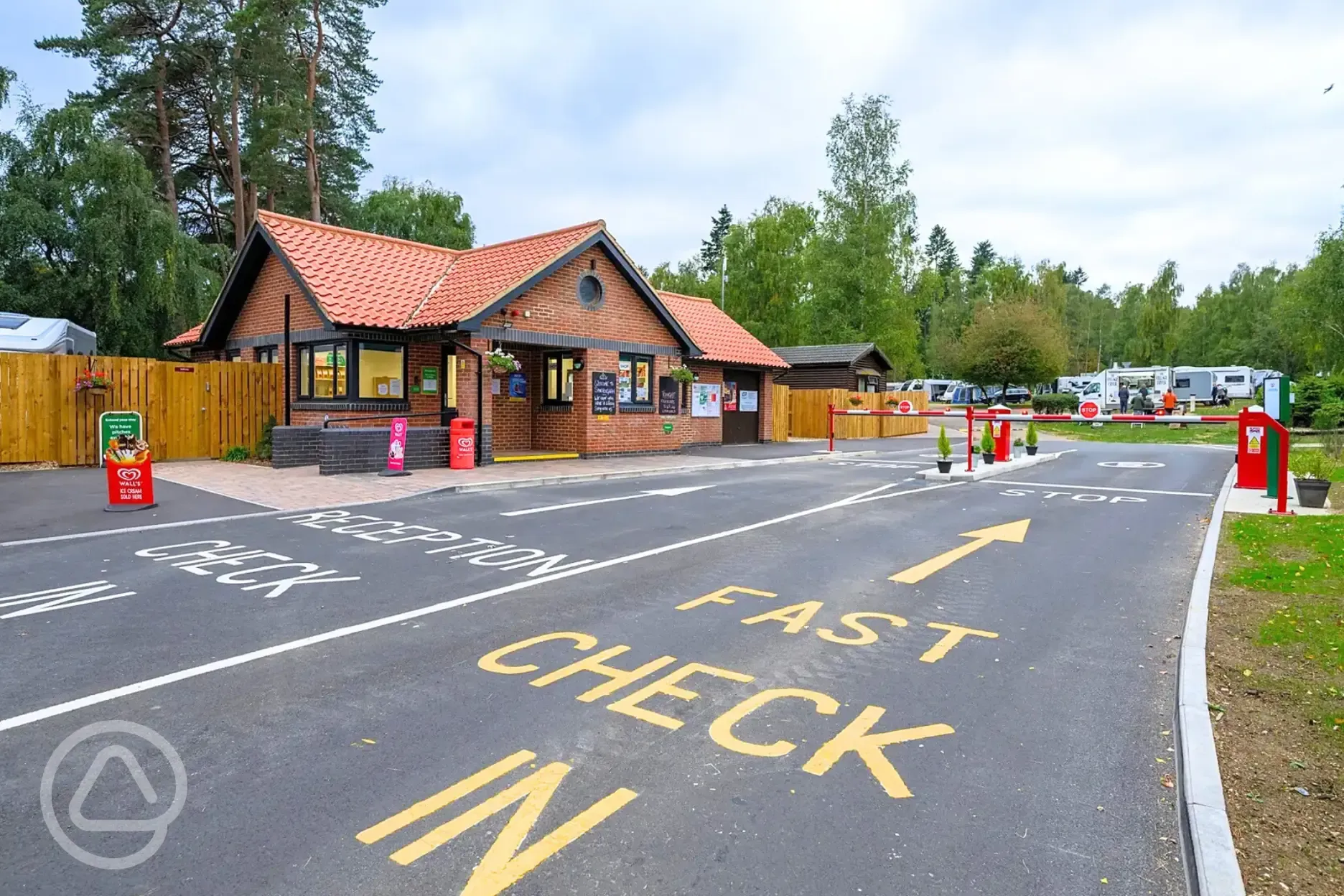 Reception at The Sandringham Estate Experience Freedom Glamping