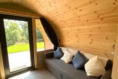 Fold-out double sofa bed (bedding provided)