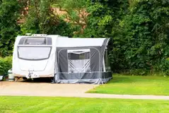 Hardstanding pitches with 16 amp hook ups, water, grey waste, WiFi and TV points